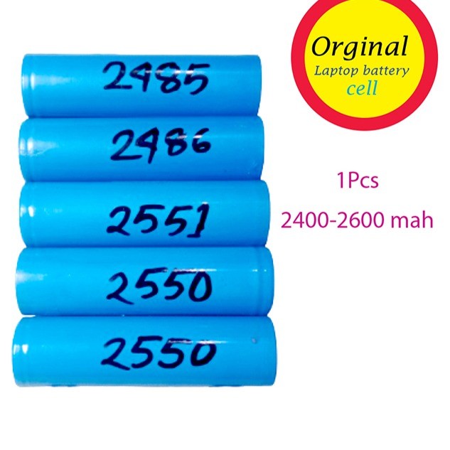 Old Laptop Battery 1 Pic. Lithium-ion 2400-2600 mah. Liitokala Tested. Easy to use.