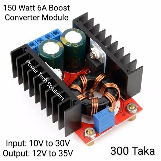 150W 6A Boost Converter Module