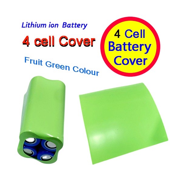 18650 lithium battery PVC Heat Shrinkable Film 4 battery outer skin heat shrinkable Tube